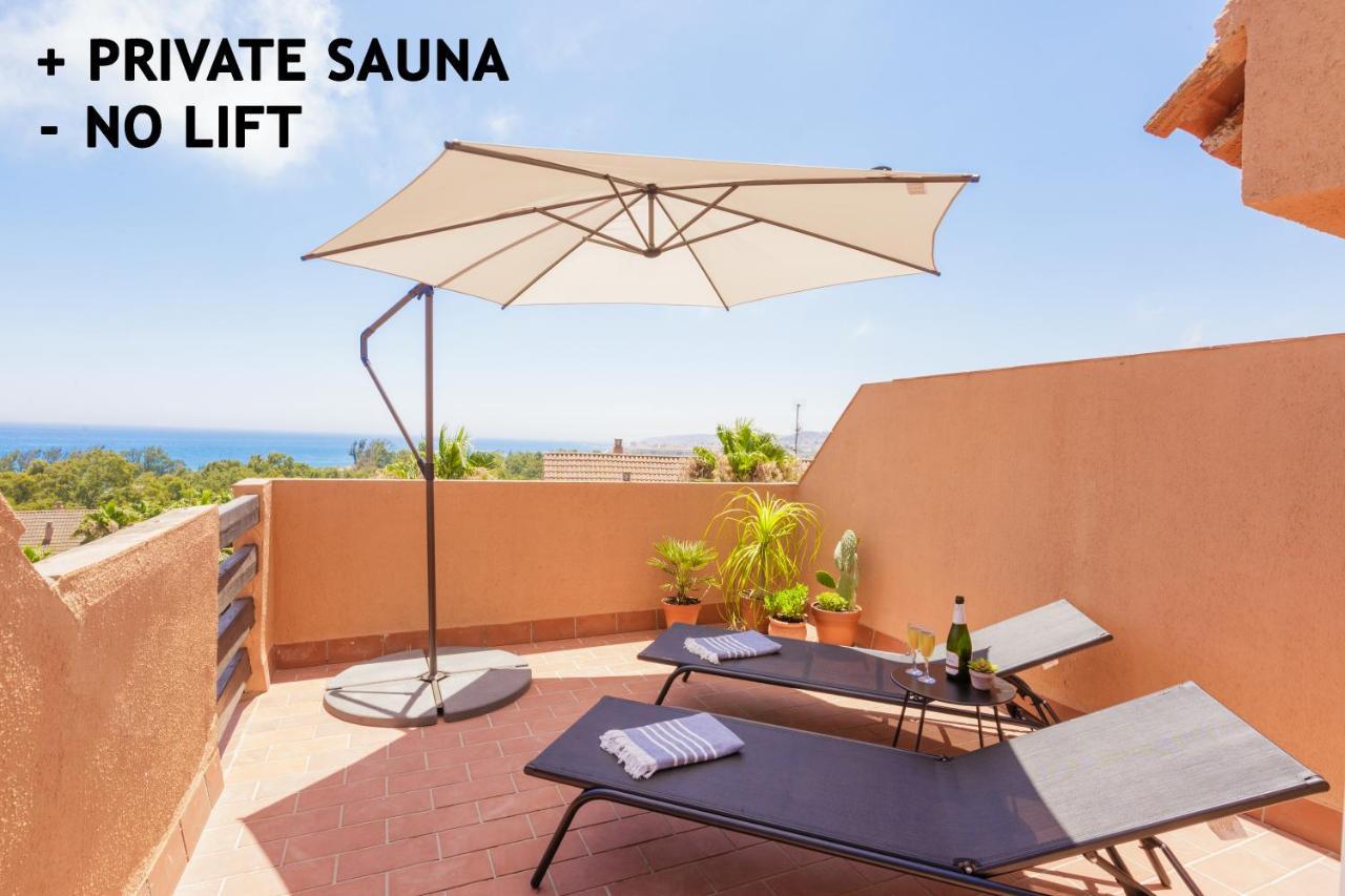 Fresh Penthouse Apartment With Great Sea Views Casares Exterior photo